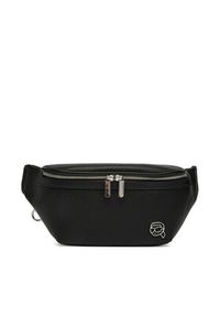 Karl Lagerfeld - KARL LAGERFELD Nerka A3M30170 Czarny. Kolor: czarny. Materiał: skóra #3