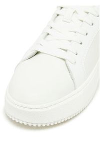 Calvin Klein Jeans Sneakersy Chunky Cupsole Low Mg YW0YW01769 Biały. Kolor: biały. Materiał: skóra #5