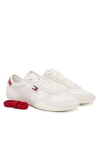Tommy Jeans Sneakersy Tj Ballet Sneaker EN0EN03059 Beżowy jasny. Kolor: beżowy. Materiał: skóra, zamsz #2