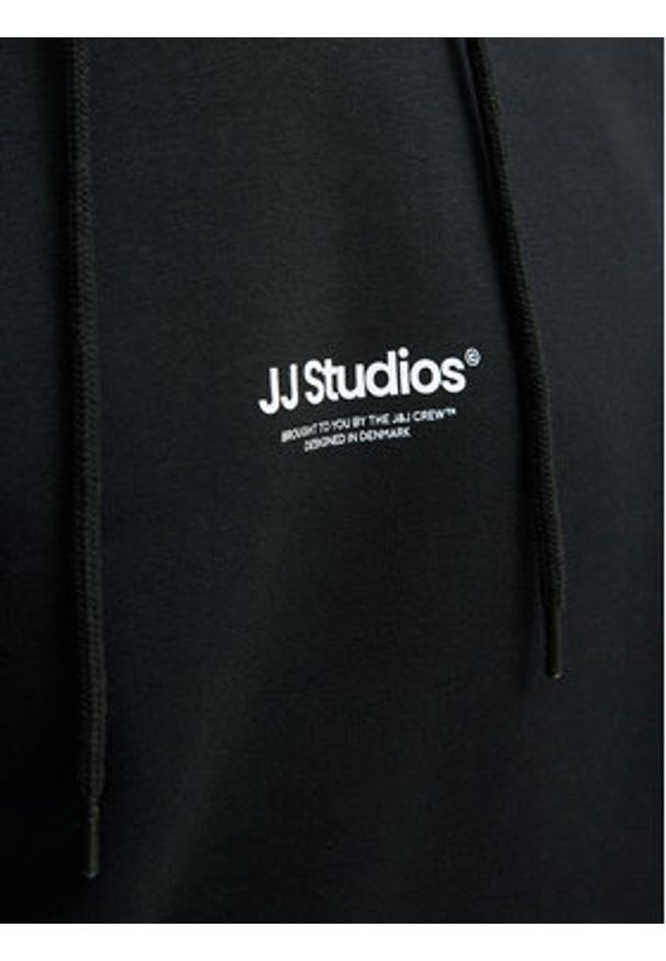 Jack & Jones Bluza Soho 12278789 Czarny Relaxed Fit. Kolor: czarny. Materiał: bawełna