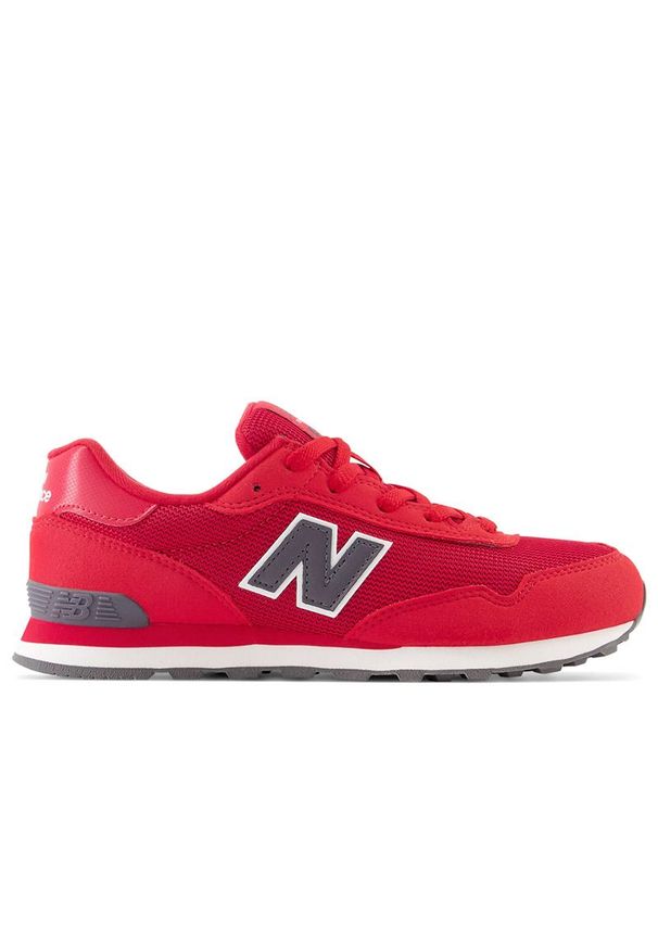 Buty New Balance GC515KC - czerwone. Okazja: na co dzień. Kolor: czerwony. Materiał: materiał, syntetyk, guma. Szerokość cholewki: normalna. Model: New Balance 574