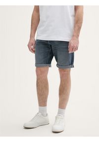 Męskie Krótkie Spodenki Tom Tailor TTJosh Regular Slim Jeans Short 1044973, W31. Okazja: na spacer. Materiał: jeans. Długość: krótkie. Sezon: lato. Styl: klasyczny, wakacyjny #1