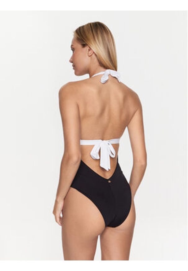 Max Mara Beachwear Strój kąpielowy Cristel 2338311038 Czarny. Kolor: czarny. Materiał: syntetyk