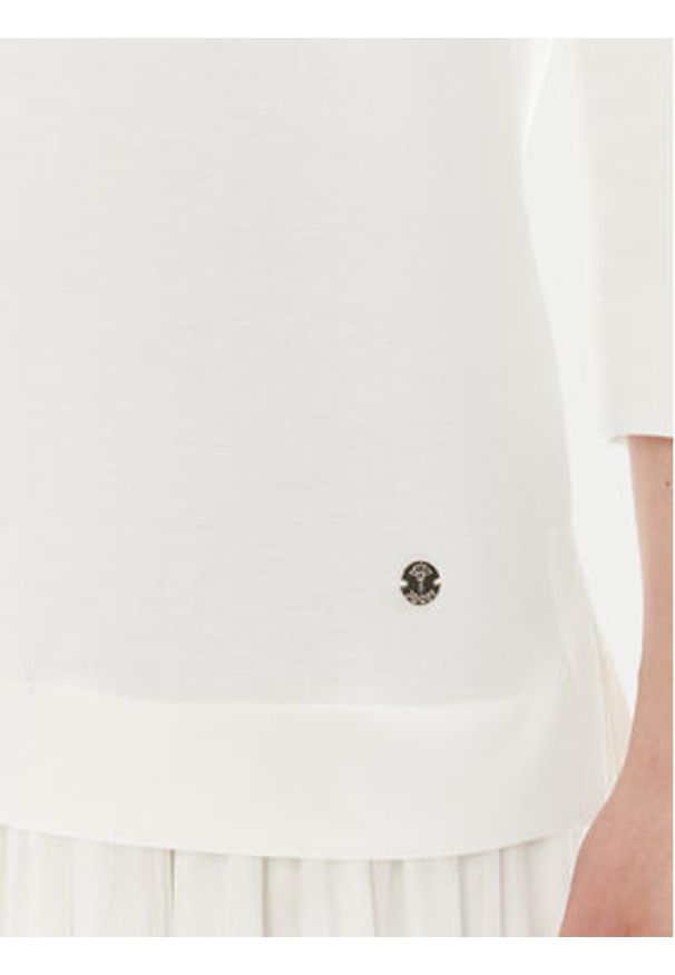 JOOP! Sukienka codzienna 58 253JE58Taren 30047770 Écru Regular Fit. Okazja: na co dzień. Materiał: syntetyk, bawełna. Typ sukienki: proste. Styl: casual