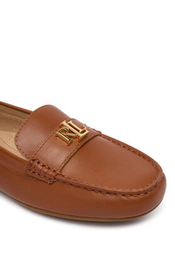 Lauren Ralph Lauren - LAUREN RALPH LAUREN Mokasyny 802P09040002 Brązowy. Kolor: brązowy. Materiał: skóra