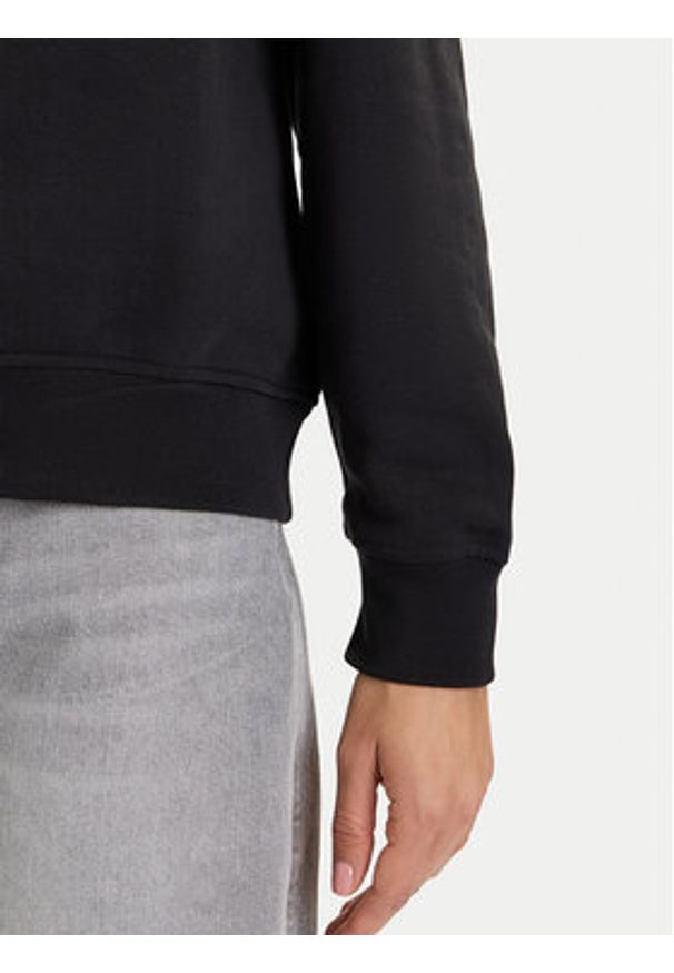 Calvin Klein Jeans Bluza Archive LV047B236G Czarny Relaxed Fit. Kolor: czarny. Materiał: bawełna