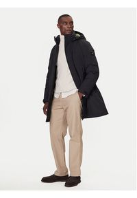 TOMMY HILFIGER - Tommy Hilfiger Kurtka zimowa MW0MW41362 Czarny Regular Fit. Kolor: czarny. Materiał: syntetyk. Sezon: zima #4