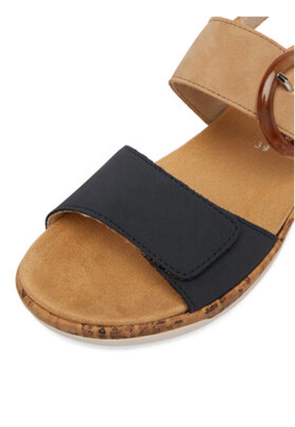 Remonte Sandały CEO-R6853-60 Beżowy. Kolor: beżowy. Materiał: skóra, syntetyk