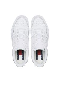 Tommy Jeans Sneakersy Basket Cupsole EM0EM01194 Biały. Kolor: biały. Materiał: skóra #4