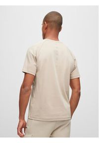 BOSS - Boss T-Shirt Thilix 50494374 Beżowy Regular Fit. Kolor: beżowy. Materiał: bawełna