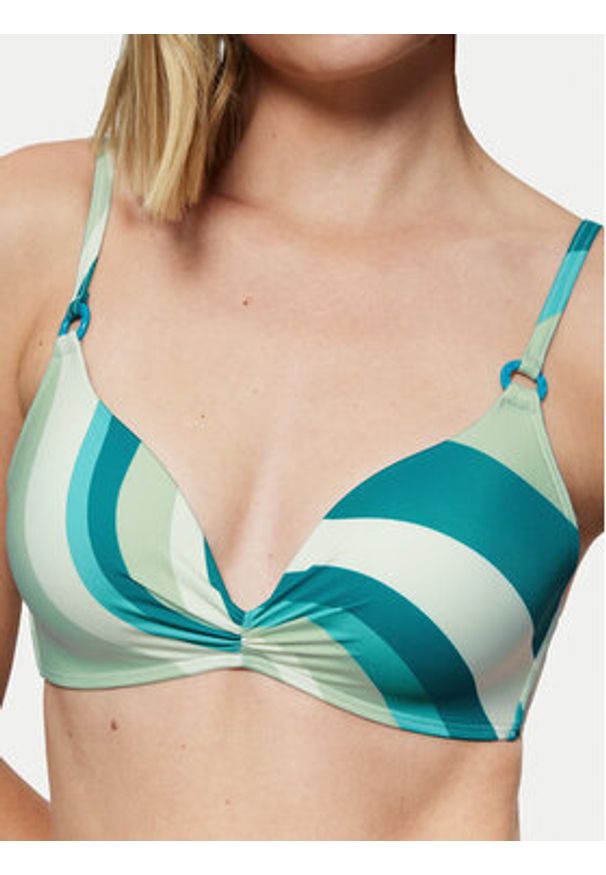 Triumph Góra od bikini Summer Mix&Match 10222316 Niebieski. Kolor: niebieski. Materiał: syntetyk