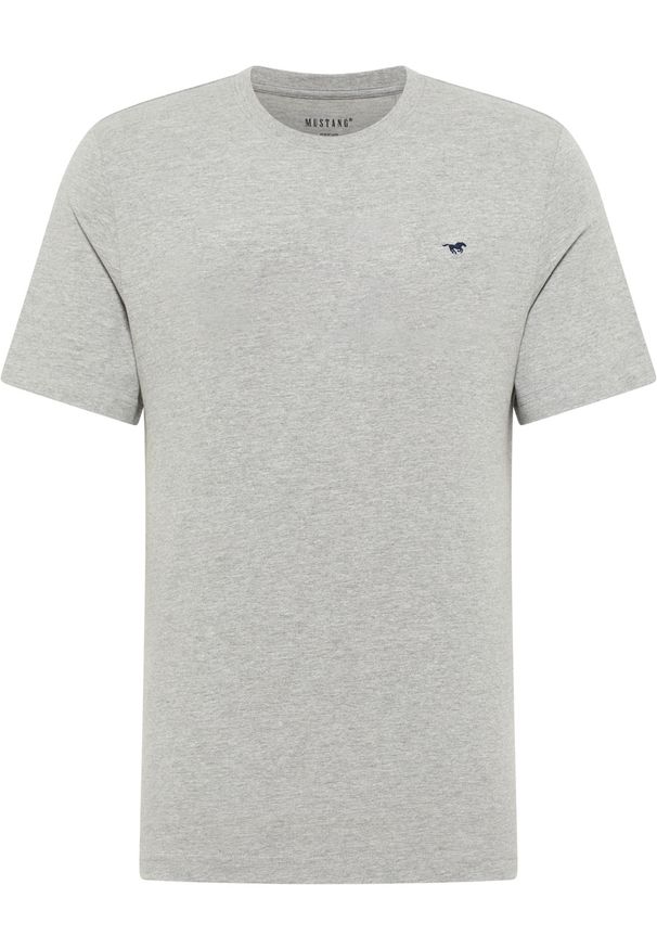 Męski T-Shirt Mustang Style Alex Mid Grey Mélange 1017338 4140