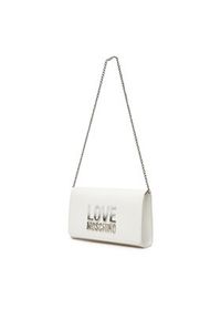 Love Moschino - LOVE MOSCHINO Torebka JC4260PP0MKD0100 Biały. Kolor: biały. Materiał: skórzane #6