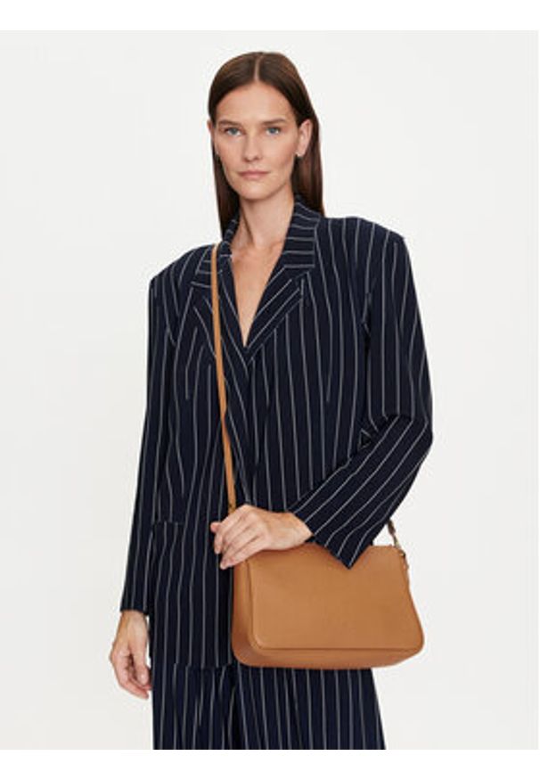 Gianni Chiarini Torebka Brooke BS 10911 TKL Brązowy. Kolor: brązowy. Materiał: skórzane