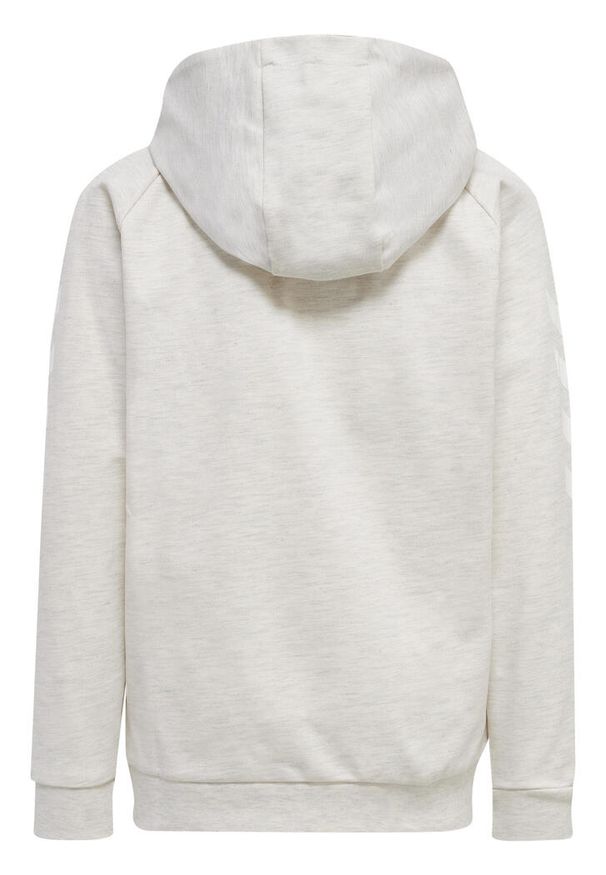 Bluza do piłki nożnej dla dzieci Hummel hmlGO Zip z kapturem. Typ kołnierza: kaptur. Kolor: szary