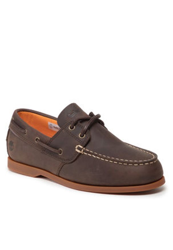 Timberland Półbuty Cedar Bay Boat Shoe TB0A29YG931 Brązowy. Kolor: brązowy. Materiał: skóra