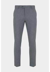 Pako Lorente - PAKO LORENTE – Szare spodnie garniturowe P22SF-6G-007-S-S. Okazja: na ślub cywilny, na wesele. Kolor: szary. Materiał: poliester, elastan, wiskoza. Wzór: gładki. Styl: elegancki #6
