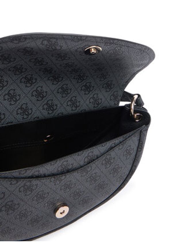 Guess Torebka HWSG97 56210 Czarny. Kolor: czarny. Materiał: skórzane