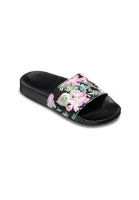 Roxy - Sandały dla Dziewczynki RG SLIPPY II. Kolor: czarny. Materiał: syntetyk. Sezon: lato