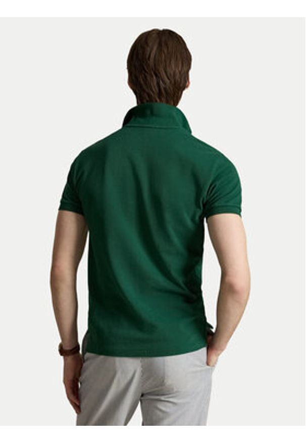 Polo Ralph Lauren Polo 710536856515 Zielony Regular Fit. Typ kołnierza: polo. Kolor: zielony. Materiał: bawełna