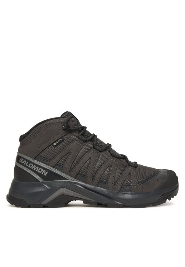 salomon - Salomon Trekkingi X-Adventure Recon Mid Gore-Tex L47809100 Szary. Kolor: szary. Materiał: materiał. Technologia: Gore-Tex. Sport: turystyka piesza
