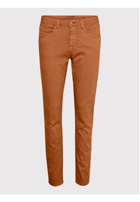 Cream Spodnie materiałowe Lotte Plain Twill 10606565 Brązowy Regular Fit. Kolor: brązowy. Materiał: bawełna, materiał, syntetyk
