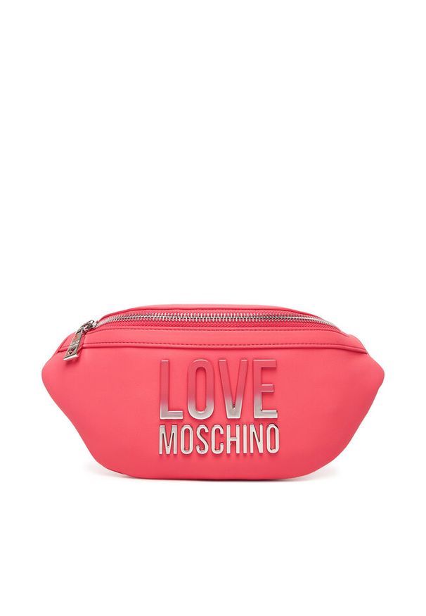 Love Moschino - Saszetka nerka LOVE MOSCHINO. Kolor: różowy