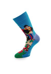ZEAGLE - Skarpetki Beatles Unisex 36-40 z Bawełny - Ikonowy Design. Kolor: wielokolorowy. Materiał: elastan, poliamid, bawełna. Wzór: kolorowy