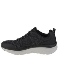 skechers - Buty do chodzenia męskie Skechers Dlux Walkerpensive. Kolor: szary. Sport: turystyka piesza