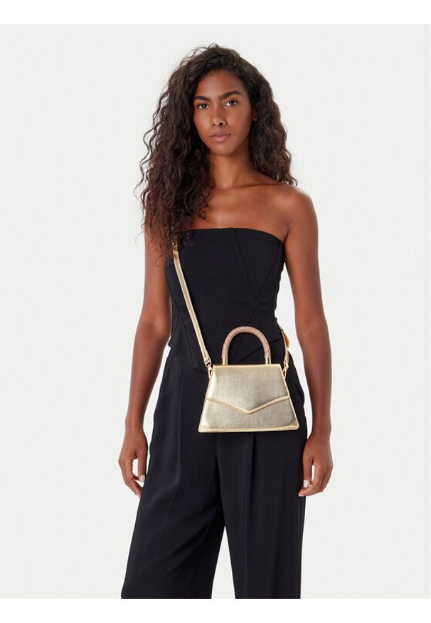 Aldo Torebka More is More 13761870 Złoty. Kolor: złoty. Materiał: skórzane