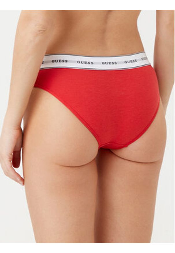 Guess Figi klasyczne O97E02 KBBU1 Czerwony. Kolor: czerwony. Materiał: bawełna