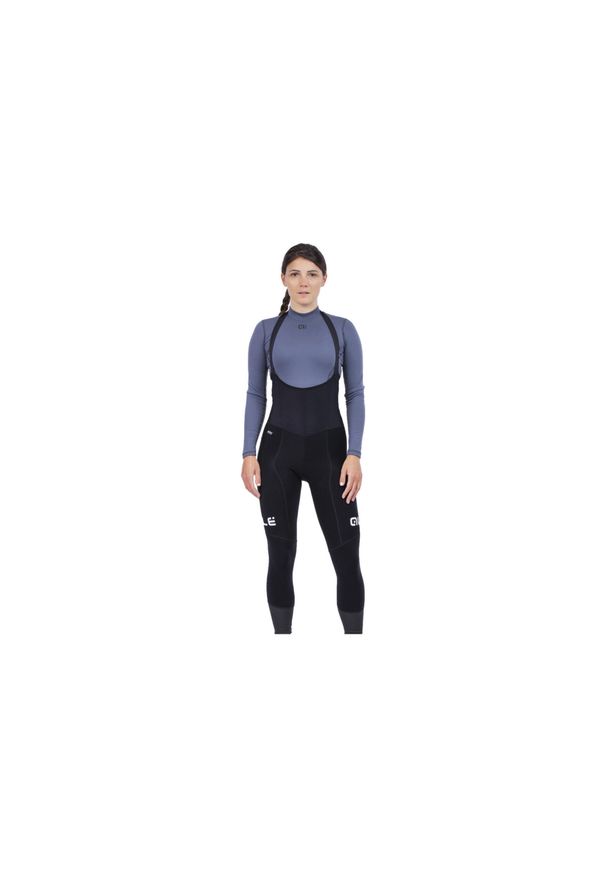 ALÉ CYCLING - Spodnie rowerowe damskie Alé Cycling R-EV1 Future Warm Bib. Kolor: biały, wielokolorowy, czarny