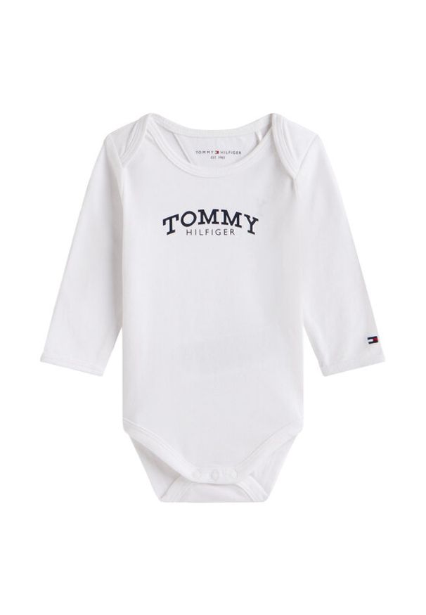 TOMMY HILFIGER - Tommy Hilfiger Komplet body dziecięcych Monotype KN0KN02198 Kolorowy. Materiał: bawełna. Wzór: kolorowy