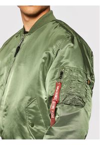 Alpha Industries Kurtka bomber Ma-1 100101 Zielony Regular Fit. Kolor: zielony. Materiał: syntetyk #3