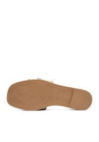 Nine West Klapki CEO-678322-84 Beżowy. Kolor: beżowy. Materiał: materiał #6