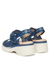 Hispanitas Sandały HV264636 C003 Granatowy. Kolor: niebieski. Materiał: materiał #2
