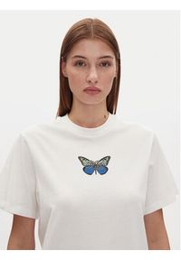 Hugo - HUGO T-Shirt Vintage Tee 50537239 Biały Relaxed Fit. Kolor: biały. Materiał: bawełna. Styl: vintage #5