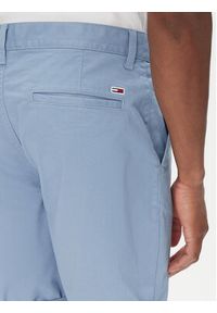 Tommy Jeans Szorty materiałowe Scanton DM0DM21950 Niebieski Slim Fit. Kolor: niebieski. Materiał: bawełna #5