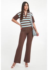 Ermanno Firenze - Sweter damski polo ERMANNO FIRENZE. Typ kołnierza: polo #2