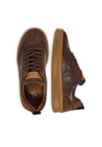U.S. Polo Assn. Sneakersy EO-YANA001W/6SL1 Brązowy. Kolor: brązowy. Materiał: skóra #4