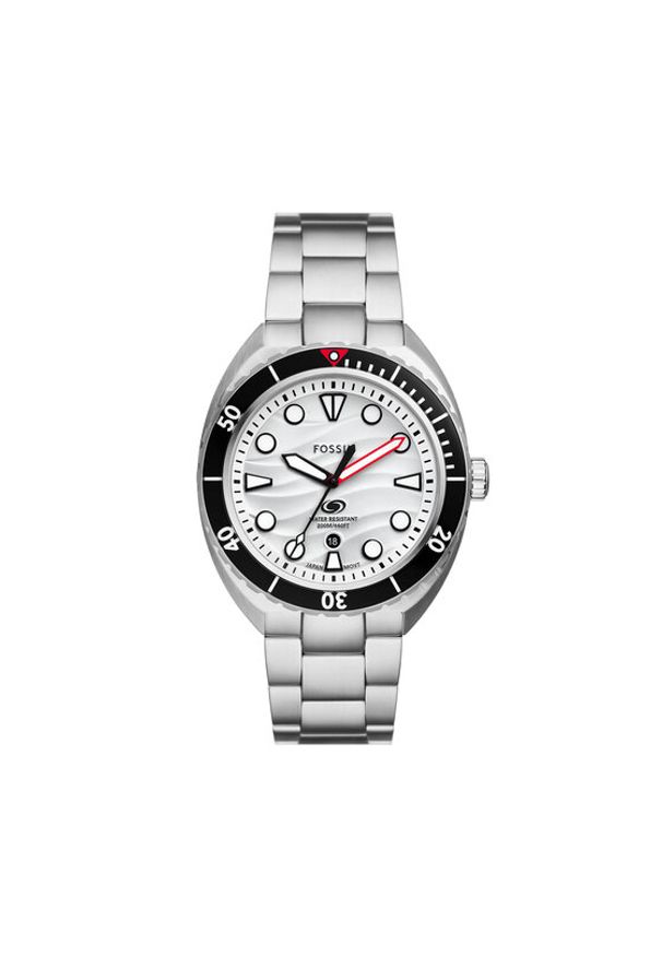 Fossil Zegarek Neutra Chrono FS6063 Brązowy. Kolor: brązowy. Materiał: skóra