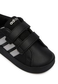 Adidas - adidas Sneakersy Grand Court 3.0 Shoes Infants KI7188 Czarny. Kolor: czarny. Materiał: skóra #2