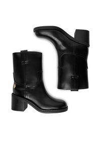 U.S. Polo Assn. Botki EO-KATIA001W/EY1 Czarny. Kolor: czarny. Materiał: materiał #9