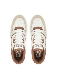 EA7 Emporio Armani Sneakersy X8X187 XK402 U475 Biały. Kolor: biały. Materiał: skóra #5