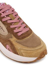 Pepe Jeans Sneakersy Winslow Serie PLS600013 Beżowy. Kolor: beżowy. Materiał: zamsz, skóra