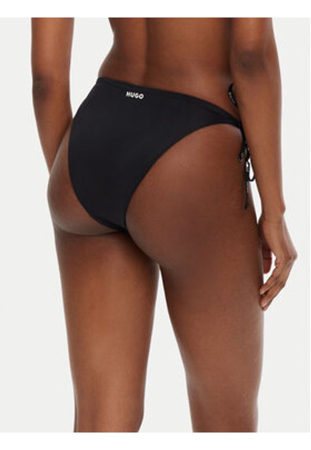 Hugo - HUGO Dół od bikini Pure 50535795 Czarny. Kolor: czarny. Materiał: syntetyk