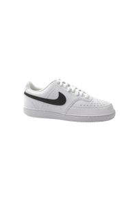 Buty Mężczyzna Nike Court Vision biały. Okazja: na co dzień. Kolor: czarny, biały, wielokolorowy. Materiał: syntetyk, tkanina, materiał. Model: Nike Court