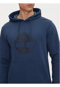 Timberland Bluza TB0A2BJH Granatowy Regular Fit. Kolor: niebieski. Materiał: bawełna #3