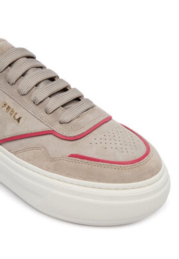 Furla Sneakersy Nuage YK73NUA BX4533 Różowy. Kolor: różowy. Materiał: skóra