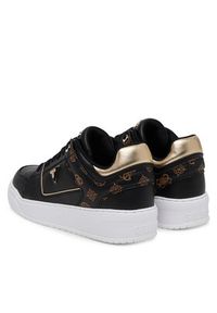 Guess Sneakersy FLTDEL FAL12 Czarny. Kolor: czarny. Materiał: skóra